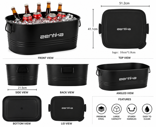 Zentika BBQ Tub: Ultimate Outdoor Grilling Guide