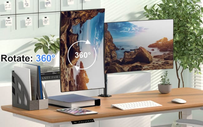 Dual LCD & LED Monitor Arm