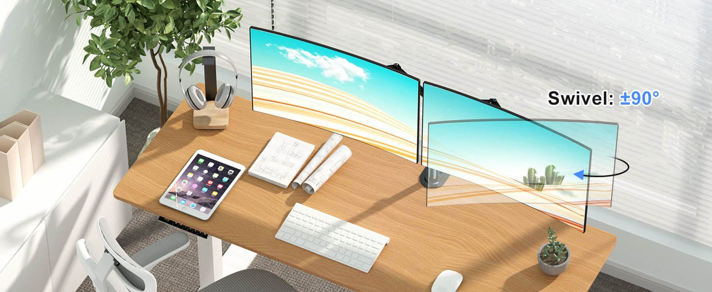 Dual LCD & LED Monitor Arm