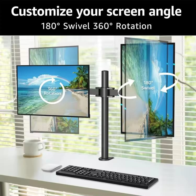 Dual LCD & LED Monitor Arm